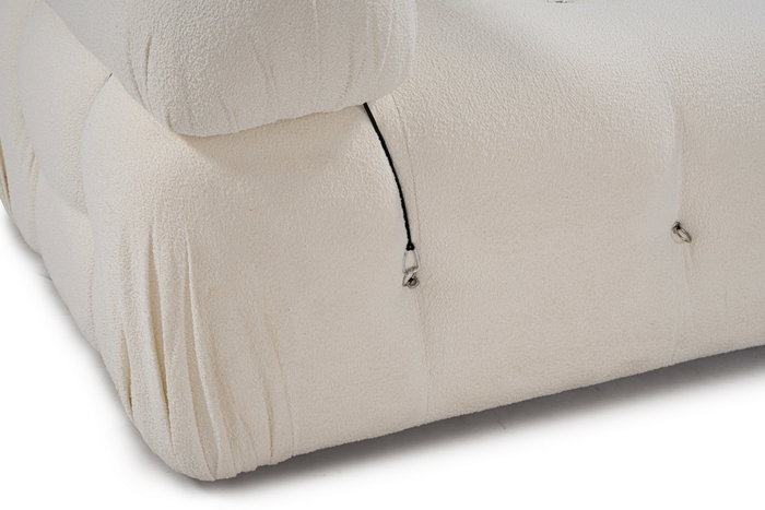 Atelier Del Sofa Bubble 3 Seater Bouclette Blanco